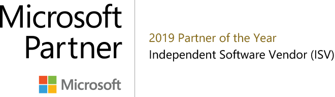 Microsoft 2019 ISV Partner of the year